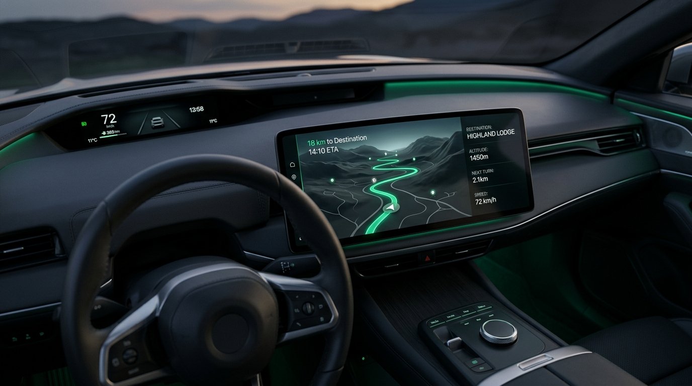 RoadFlow Apple CarPlay 3D Navigation